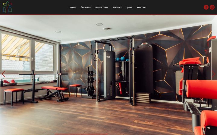 Screenshot van esch-physio.de
