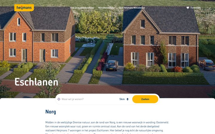 Screenshot of eschlanen.nl