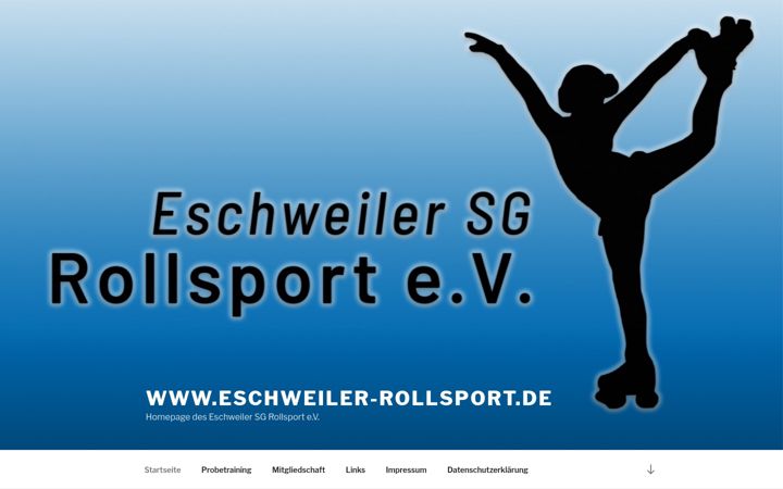 Captură de ecran a eschweiler-rollsport.de