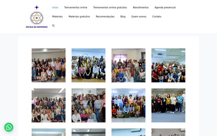 Screenshot stránky escoladaharmonia.com.br