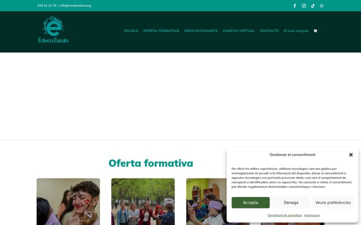 Skjermbilde av escolaeduca.org