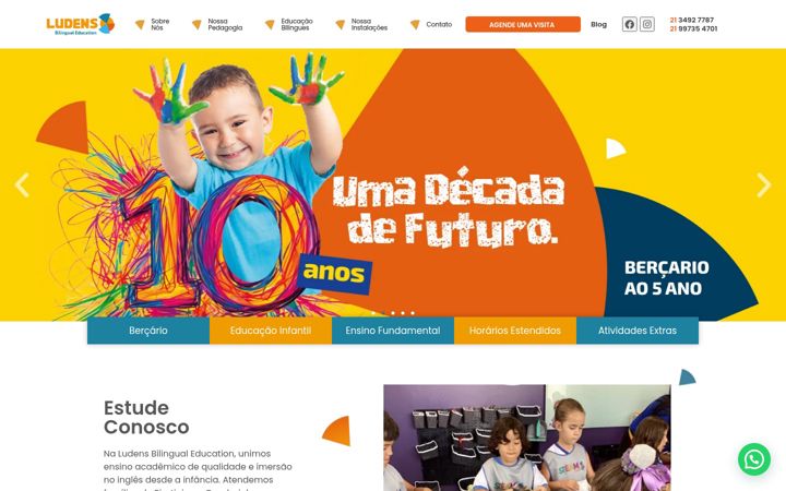Екранна снимка на escolaludens.com.br