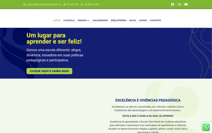 Ekrano kopija escolaterrabrasil.com.br