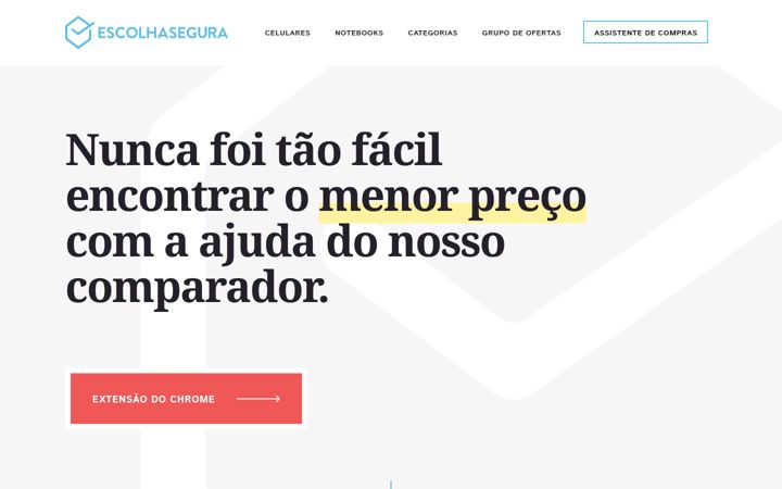 Skærmbillede af escolhasegura.com.br
