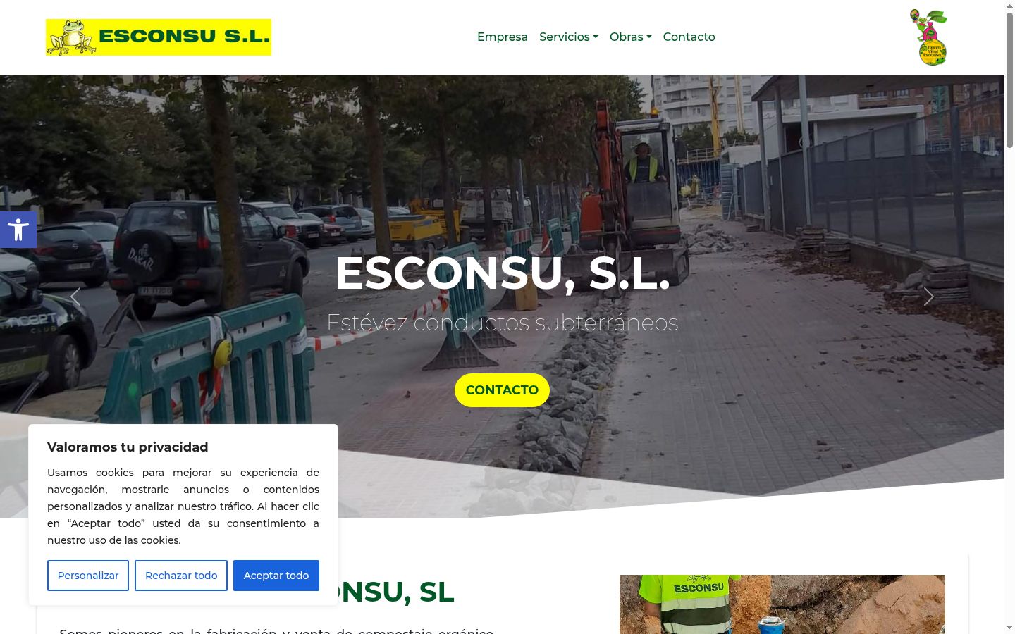 Zrzut ekranu banera zgody wyświetlanego przed jakąkolwiek interakcją