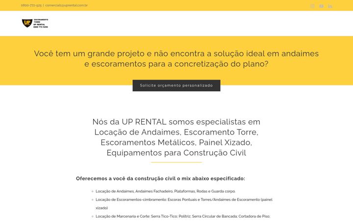 Екранна снимка на escoramentotorre.com.br