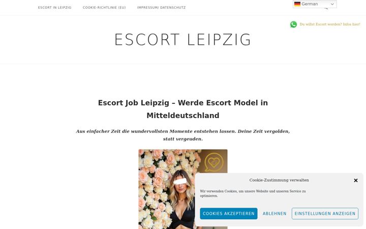 Captura de pantalla de escort-sachsen.de