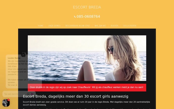 Ekrano kopija escort-services-breda.nl