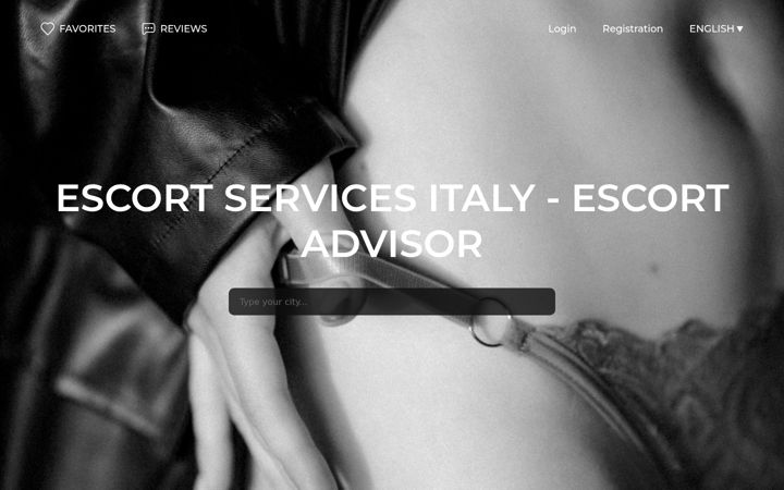 Screenshot of escortadvisorit.com