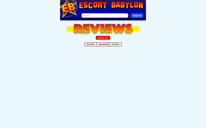 Screenshot ta' escortbabylon.net