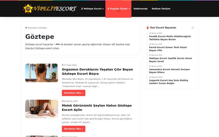 Snimka zaslona za escortsinistanbul.com.tr
