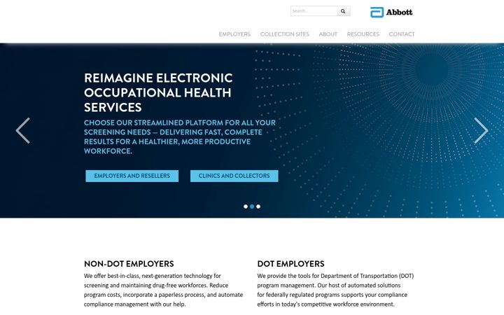 Screenshot of escreen.com
