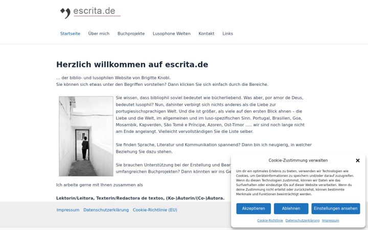 Capture d'écran de escrita.de