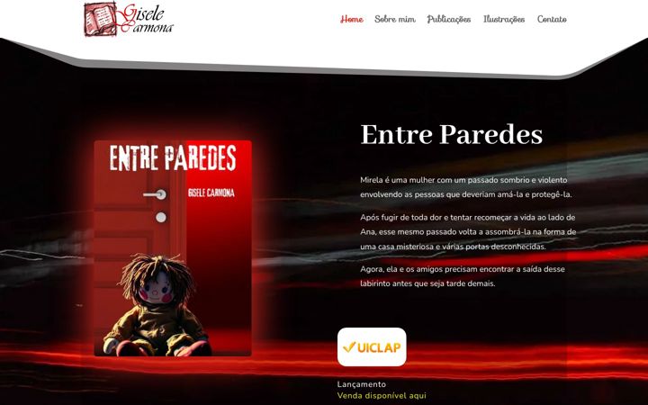 Екранна снимка на escritoragiselecarmona.com.br