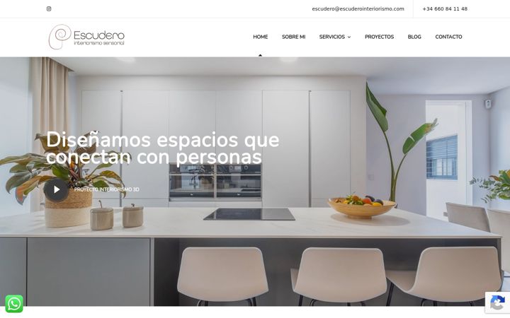 Screenshot van escuderointeriorismo.com
