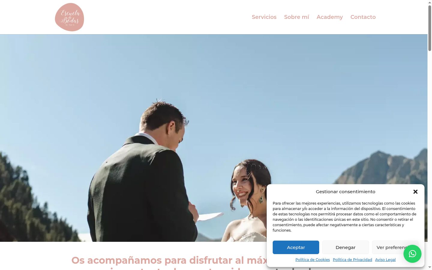 Screenshot tal-banner tal-kunsens muri qabel kwalunkwe interazzjoni