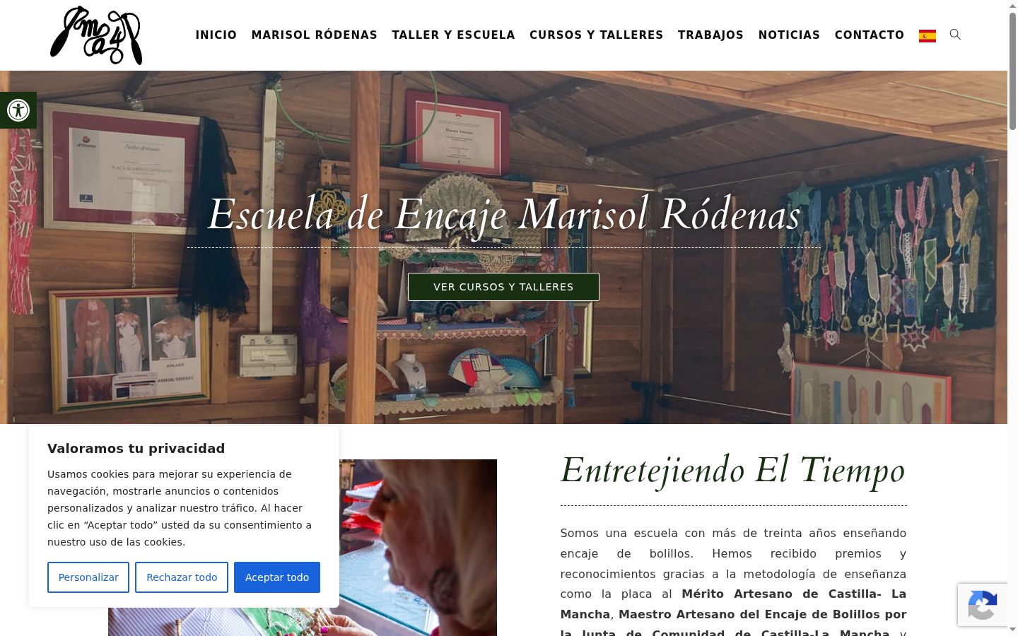 Screenshot tal-banner tal-kunsens muri qabel kwalunkwe interazzjoni