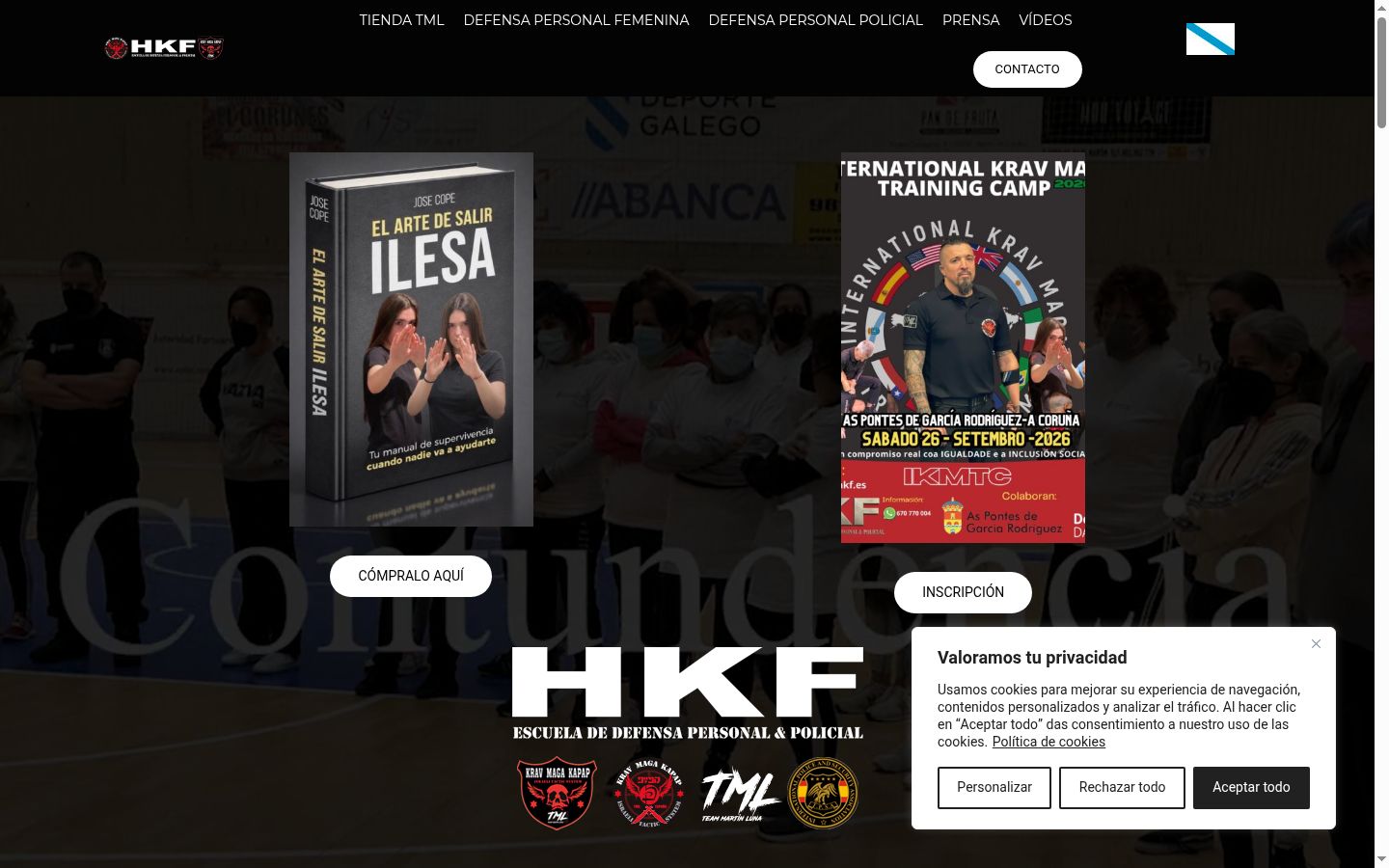 Screenshot tal-banner tal-kunsens muri qabel kwalunkwe interazzjoni