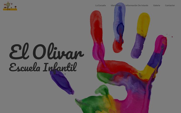 Ekrano kopija escuelainfantilelolivar.es