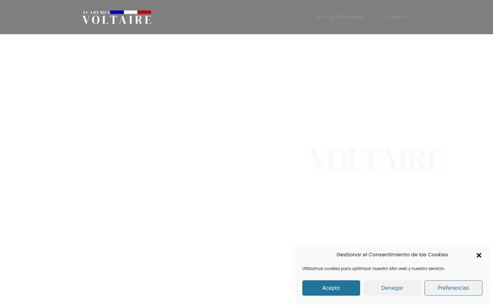 Snímek obrazovky escuelavoltaire.es