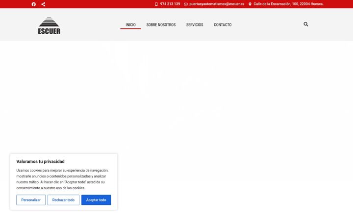 Snímek obrazovky escuer.es