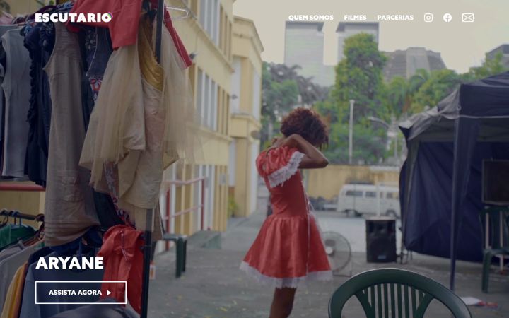 Screenshot van escutario.com.br
