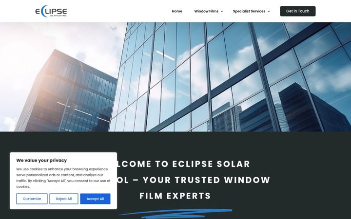Screenshot di escwindowfilms.co.uk