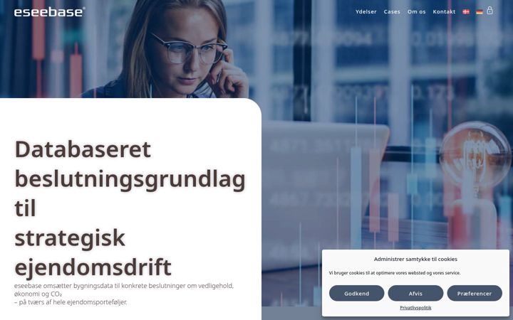 Ekrano kopija eseebase.dk