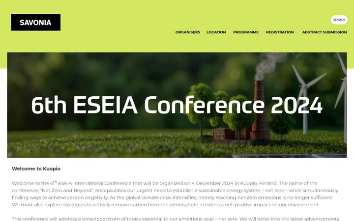 Captura de pantalla de eseia2024.fi