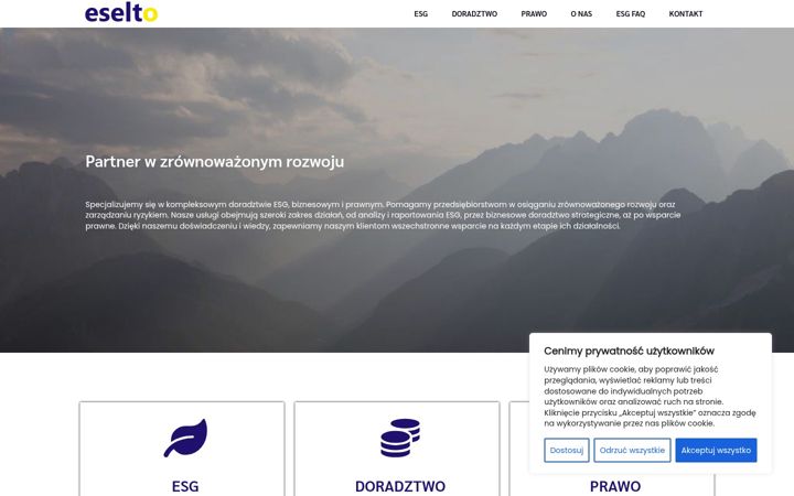 Captura de ecrã de eselto.pl