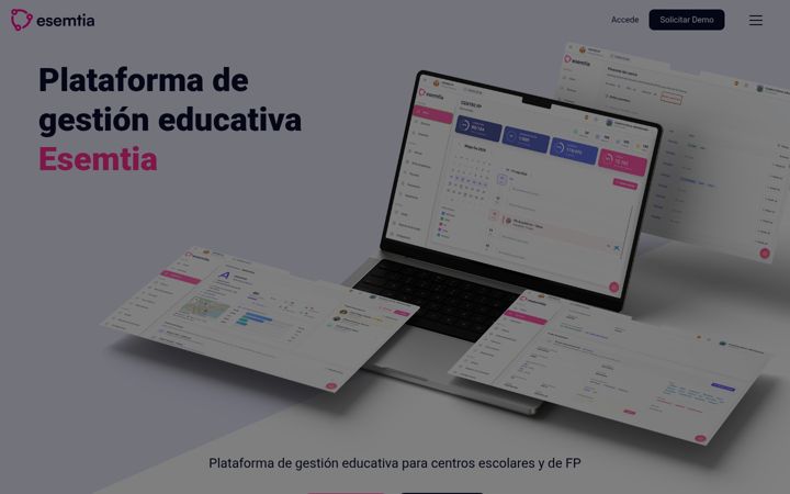 Screenshot of esemtia.com