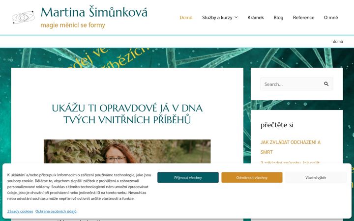 Snímek obrazovky esenceslov.cz