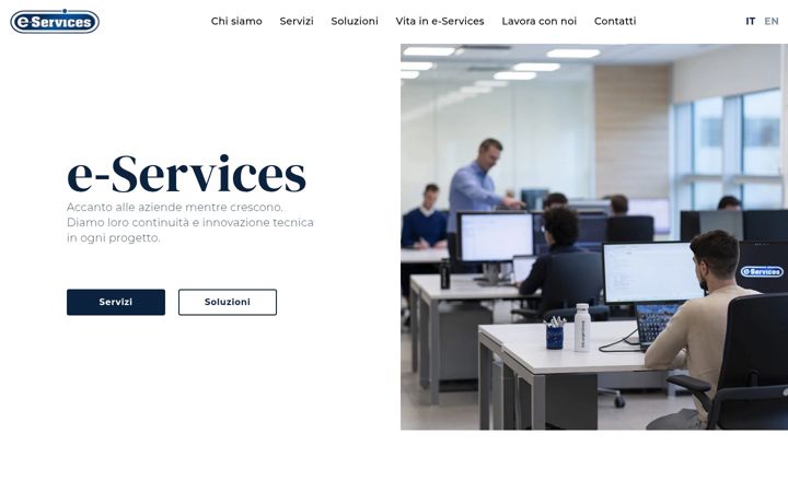 Zrzut ekranu eservices.it
