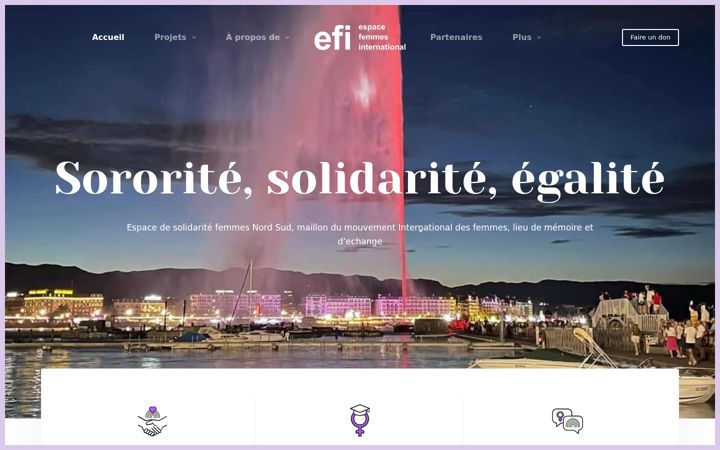 Екранна снимка на esfemint.ch