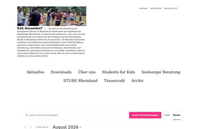 Screenshot von esg-duesseldorf.de
