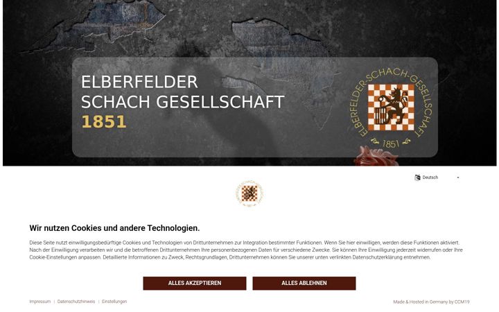 Screenshot von esg1851.de