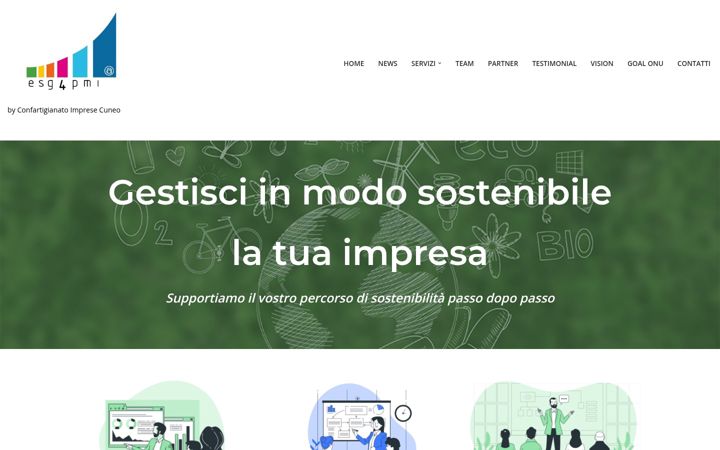 Ekraanipilt saidist esg4pmi.it