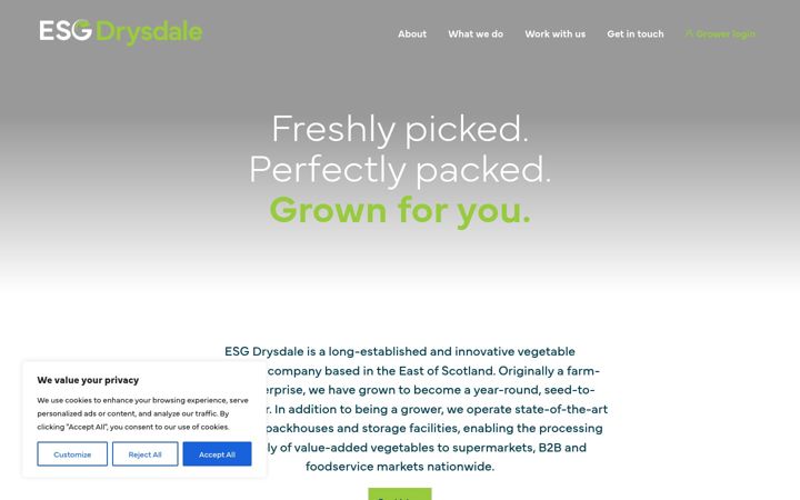 Screenshot di esgdrysdale.co.uk