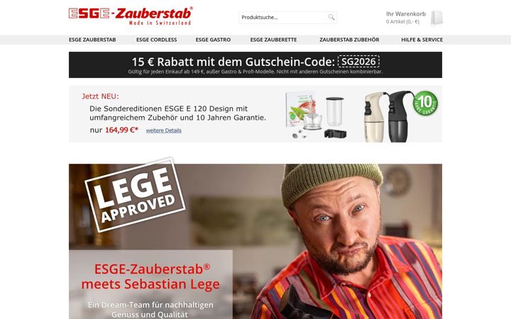 Ekrano kopija esge-zauberstab-shop.de