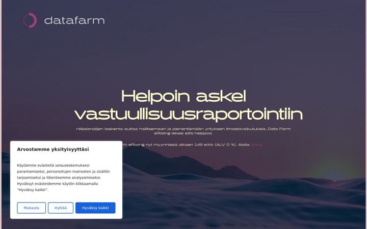 Captura de pantalla de esgrating.fi