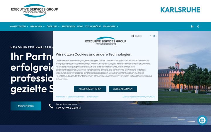 Ekrano kopija esgroup-karlsruhe.de