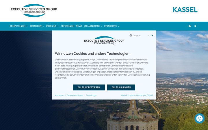 Ekrano kopija esgroup-kassel.de