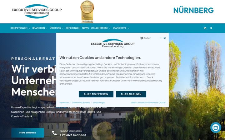 Ekrano kopija esgroup-nuernberg.de