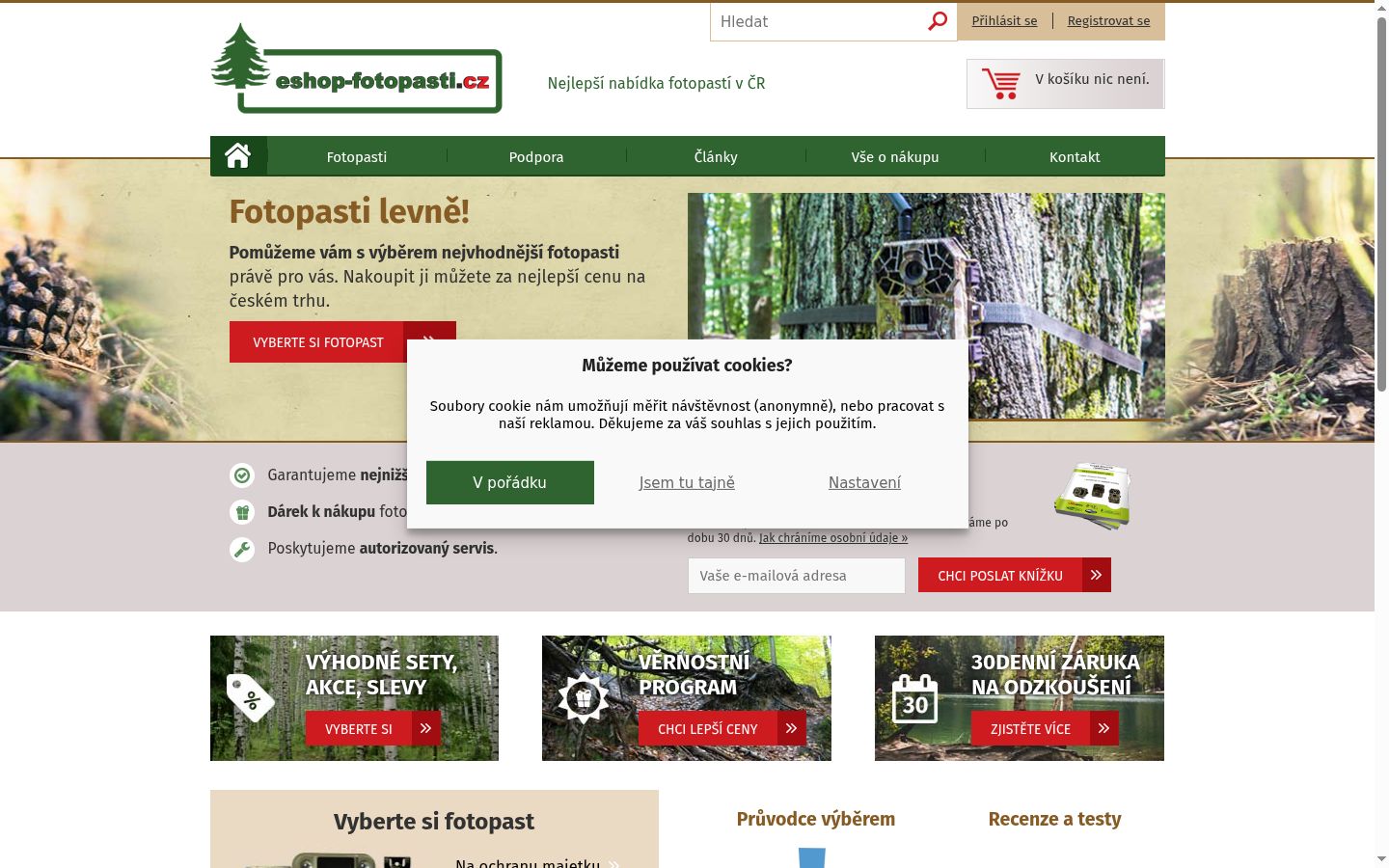 Zrzut ekranu banera zgody wyświetlanego przed jakąkolwiek interakcją