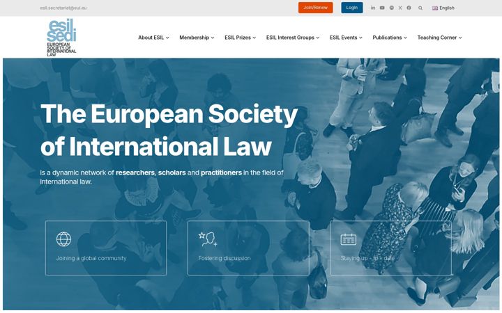 Captură de ecran a esil-sedi.eu
