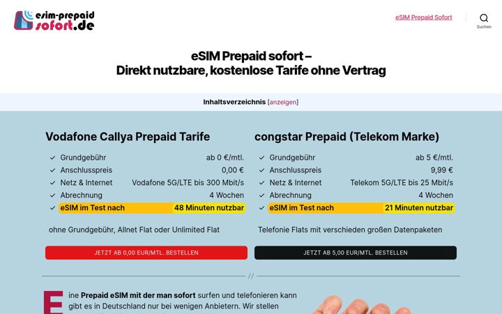 Ekrānuzņēmums no esim-prepaid-sofort.de
