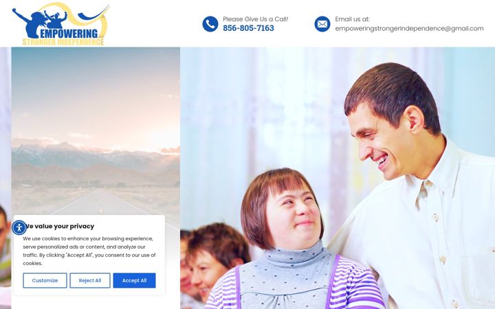 Screenshot ta' esinjservices.org