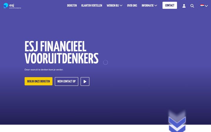 Screenshot von esj.nl