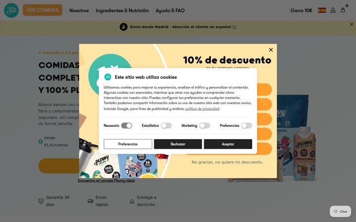 Screenshot di esjoy.es