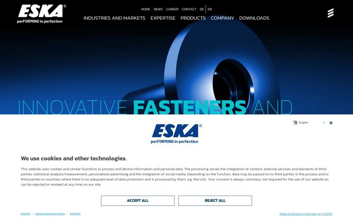 Skjámynd af eska.net